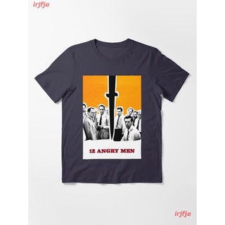 New 12 Angry Men Vintage Essential T-Shirt เสื้อยืด ดพิมพ์ลาย เสื้อยืดผ้าฝ้าย คอกลม cotton แฟชั่น sale Unisex