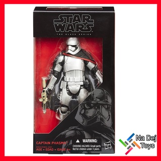 Captain Phasma Star Wars The Black Series 6" figure สตาร์วอร์ส แบล็คซีรีส์ กัปตัน ฟาสม่า ขนาด 6 นิ้ว ฟิกเกอร์