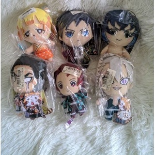 (ของแท้จากญี่ปุ่น)  ตุ๊กตา ดาบพิฆาตอสูร Kimetsu no Yaiba ขนาด12-17 cm