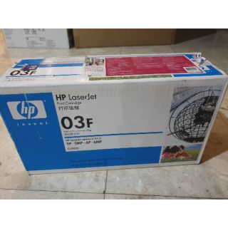 [ลด 80บ. โค้ด ENTH119]HP 03F Black LaserJet Toner Cartridge