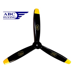 ใบพัดน้ำมัน ABC 3แฉก Propeller 3B : (มีหลายขนาด) อุปกรณ์เครื่องบินน้ำมัน RC