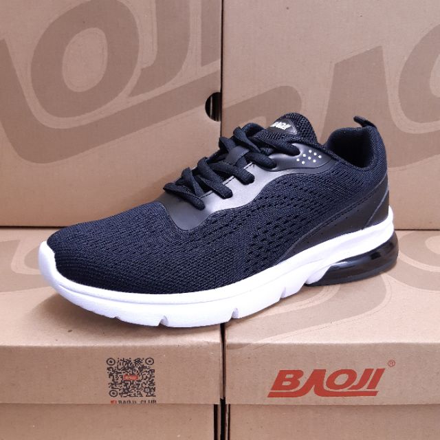 โค้ดคุ้ม-ลด-10-50-baoji-รองเท้าผ้าใบ-รุ่น-bjw609-สีขาว-ดำ