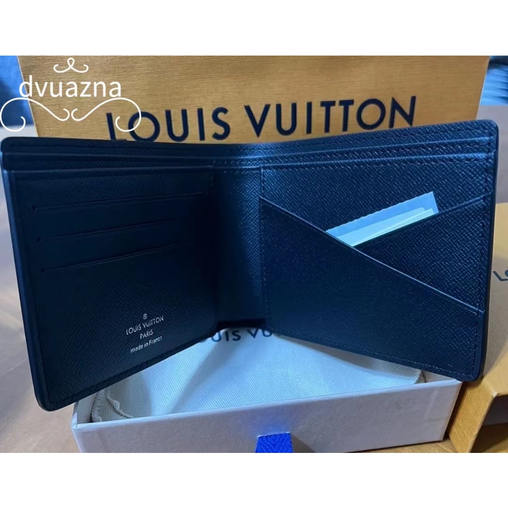 กระเป๋าสตางค์-louis-vuitton-lv-multiple-card-holder-wallet-mens-ของแท้