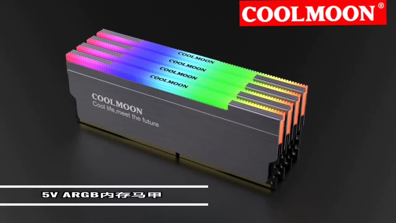 ส่งจากมะนิลา-coolmoon-ddr1-ddr3-ddr4-rgb-ฮีทซิงค์ระบายความร้อน-5v-3pin-argb-aura-sync-หน่วยความจําหม้อน้ําคูลเลอร์