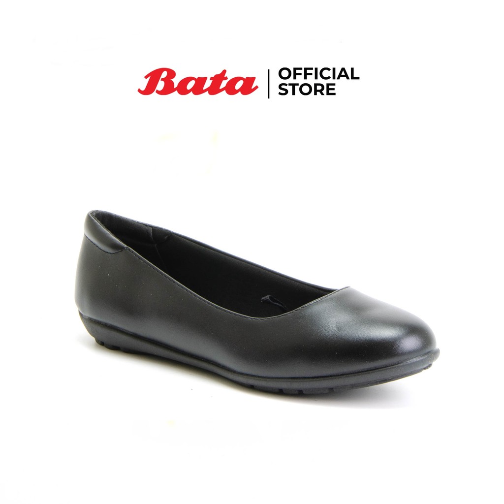 ภาพหน้าปกสินค้าBata บาจา รองเท้าคัทชูนักศึกษา ใส่ทำงาน สวมใส่ง่าย เบาสบาย รองรับน้ำหนักเท้าได้ดี สำหรับผู้หญิง สีดำ รหัส 5516341