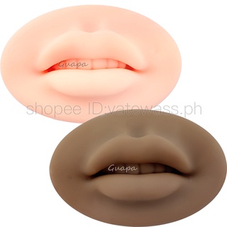 【พร้อมส่ง】Premium Soft 3D Lips Practice ซิลิโคนผิว สําหรับช่างแต่งหน้าถาวร ริมฝีปากมนุษย์ บลัชออน PMU อุปกรณ์ฝึกอบรม