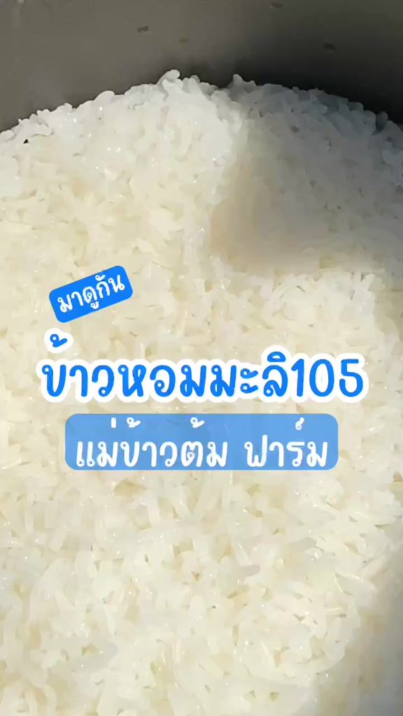 ข้าวหอมมะลิ105เชียงรา-5kg-ถุง1kg-5ถุง-คัดคุณภาพเกรดพรีเมียม