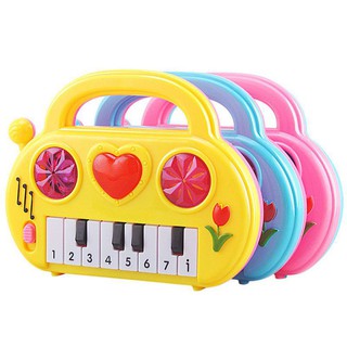 Babyworld&gt; ของเล่นเปียโน คีย์บอร์ด มีเสียงดนตรี เพื่อการเรียนรู้ สําหรับเด็กปฐมวัย