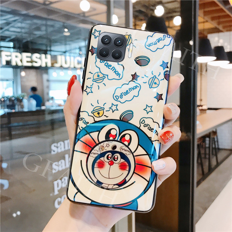 ready-stock-เคสโทรศัพท์-oppo-a93-oppo-a73-2020-new-phone-casing-cute-doraemon-softcase-with-stand-holder-case-blu-ray-shiny-cartoon-couple-imd-cover-oppoa93-oppoa73
