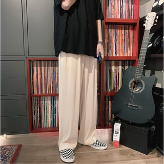ภาพขนาดย่อของภาพหน้าปกสินค้ากางเกงลำลองผู้ชาย สไตล์เกาหลี กางเกงสแลค ผ้าใส่สบาย จากร้าน adipongm1901 บน Shopee ภาพที่ 3