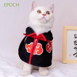 Epoch เสื้อผ้าสัตว์เลี้ยง ชุดคอสเพลย์ รูปก้อนเมฆ สีแดง สําหรับสุนัข แมว ขนาดเล็ก