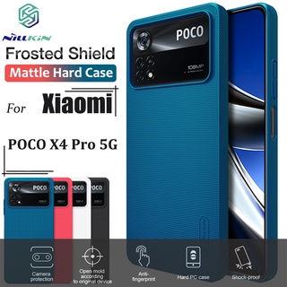 Nillkin เคสโทรศัพท์มือถือ PC แข็ง กันกระแทก หรูหรา สําหรับ Xiaomi POCO X4 Pro 5G