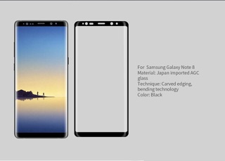 ภาพขนาดย่อของภาพหน้าปกสินค้าฟิล์มกระจกนิรภัย Samsung Galaxy Note 8 Nillkin 3D CP+ Max จากร้าน icansellshop บน Shopee