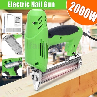 เครื่องเย็บกระดาษไฟฟ้า 2000W 220V พร้อมตะปู สําหรับงานไม้