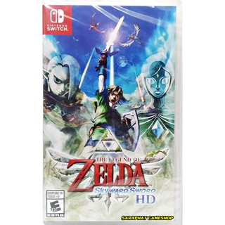 ภาพขนาดย่อของภาพหน้าปกสินค้าNSW The Legend of Zelda: Skyward Sword HD ปก US/ASIA ENG จากร้าน saraphatshop บน Shopee