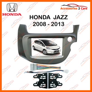 หน้ากากวิทยุรถยนต์ HONDA JAZZ รถปี 2008 - 2012 รหัส NV-HO-014