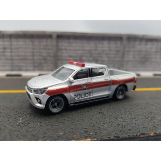 รถเหล็ก Majorette hilux revo ลาย police