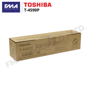 TOSHIBA e-STUDIO หมึกเครื่องถ่ายเอกสารสีดำ T-4590D สำหรับรุ่น Toshiba e-STUDIO 306/456/506