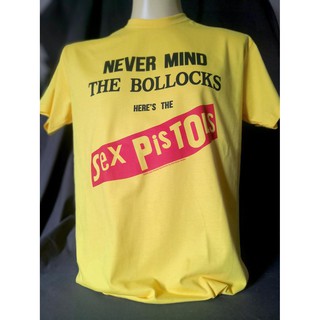 เสื้อยืดโอเวอร์ไซส์เสื้อวงนำเข้า Sex Pistols Never Mind The Bollocks  Punk Rock Hardcore Skate Retro Style Vintage T-Shi