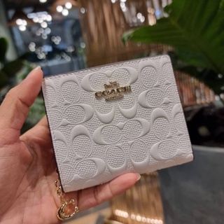 COACH C7353 SNAP WALLET IN SIGNATURE LEATHER