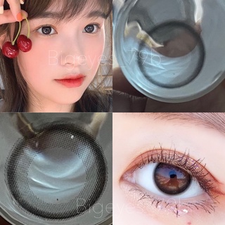 ✨ คอนแทคเลนส์สีดำ  ขนาดมินิ Mini  black ☀️กรองแสง uv (บิ๊กอาย คอนแทคเลนส์ Bigeye)