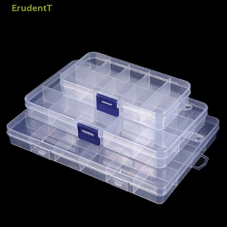 [ErudentT] กล่องเก็บเครื่องประดับ ต่างหู แหวน 10 15 24 ช่อง [ใหม่]