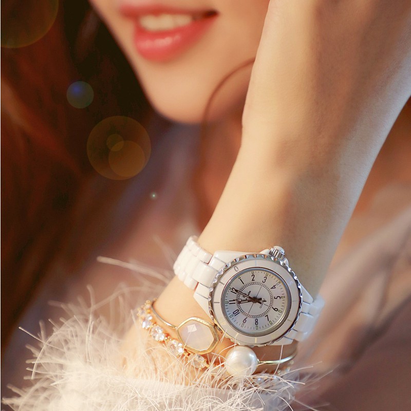 ส่งจากไทย-มีเก็บเงินปลายทาง-bs-bee-นาฬิกาข้อมือแฟชั่นสำหรับผู้หญิง