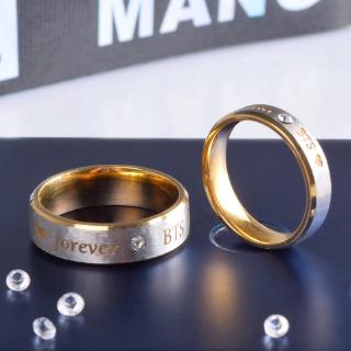 แหวนแหวนแฟชั่นสไตล์เกาหลี Bts Jung Kook