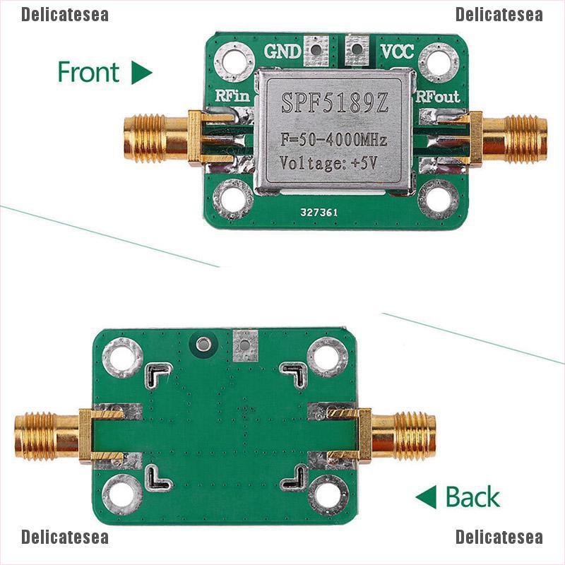 ds-เครื่องรับสัญญาณเสียงรบกวนต่ํา-lna-50-4000-mhz-rf-spf-5189-nf-0-6