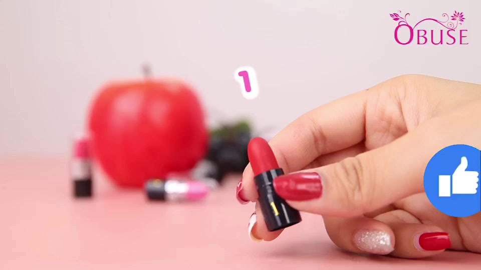 obuse-mini-lipstick-moisturized-ob-1244n-โอบิวซ์-ลิปจิ๋ว-12-ชิ้น-12-สี-สีชัด-ติดทน
