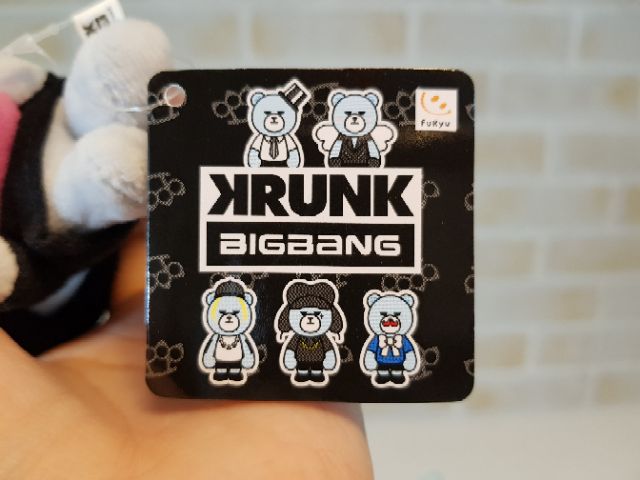 พวงกุญแจตุ๊กตาหมีบิ๊กแบง-ลิขสิทธิ์ญี่ปุ่น-bigbang-krunk-plush-keychain