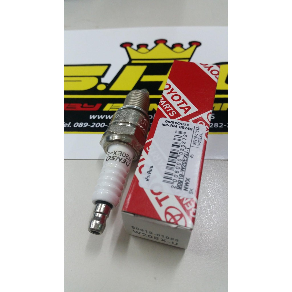 หัวเทียน W20EX-U Toyota แท้ 100% (90919-01083) | Shopee Thailand