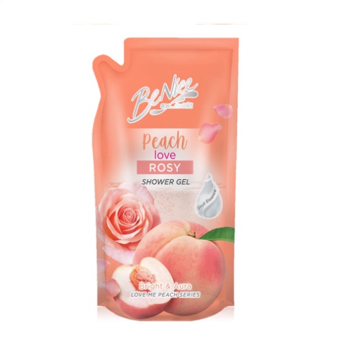 benice-love-me-peach-shower-gel-บีไนซ์-เจลอาบน้ำ-400-มล