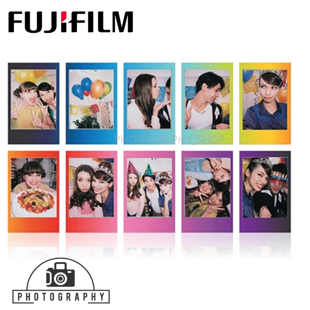 ภาพหน้าปกสินค้าFILM FUJI INSTAX MINI RAINBOW ฟิล์มโพราลอยด์ จากร้าน photography_shop บน Shopee