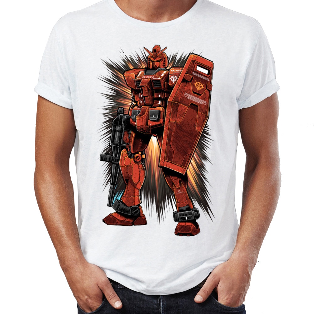 เสื้อยืดแขนสั้นพิมพ์ลาย-gundam-waves-rx-78-2-samurai-robot-artsy-awesome-artwork-สําหรับผู้ชาย