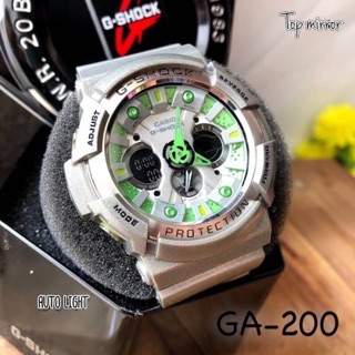 💥G-shock  GA-200💥Top mirror auto light ‼️