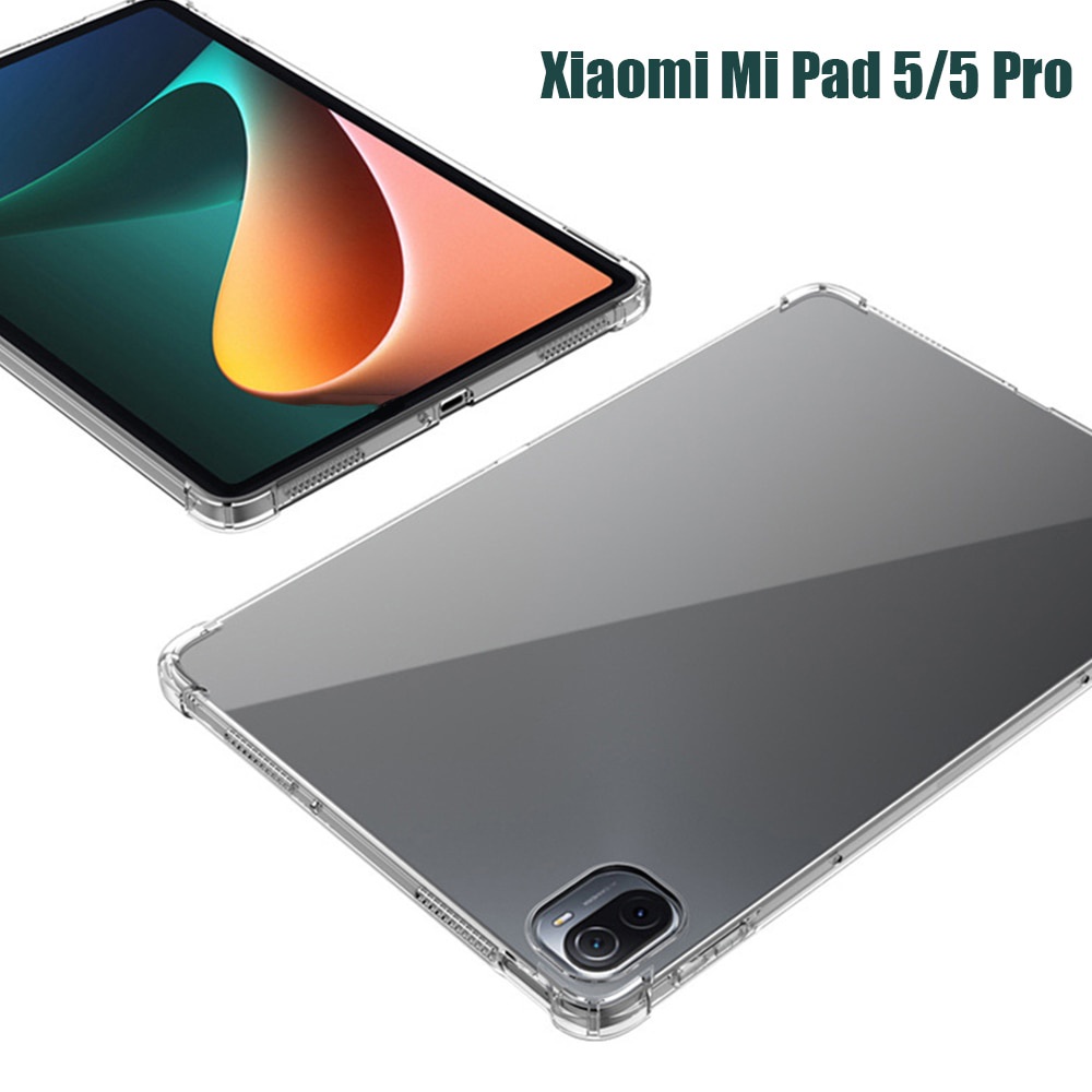 ภาพหน้าปกสินค้าTPU Case กรณี XiaoMi MiPad 5 Pro 11.0'' 2021 Tablet Protective Cover For MiPad 5 Pro Mi Pad 5 11 inch Soft Silicone Funda