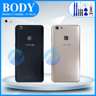 （body) บอดี้ VIVO V7+(V7 Plus）  เคสกลาง+ฝาหลัง