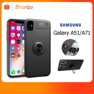 【 Car Phone Case 】Samsung Galaxy A51 A71 5G เคสโทรศัพท์แม่เหล็กสำหรับ Car Holder Phone Case