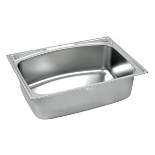 Embedded sink BUILT-IN SINK 1B DYNA HOME DH 7050 STAINLESS STEEL Sink device Kitchen equipment อ่างล้างจานฝัง ซิงค์ฝัง 1