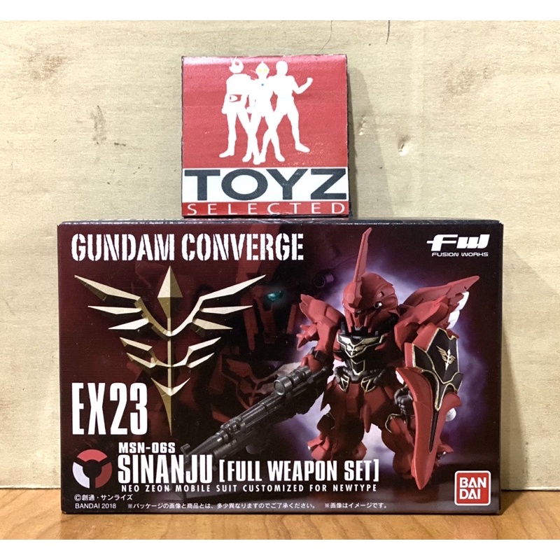 fw-gundam-converge-ex23-sinanju-full-weapon-set