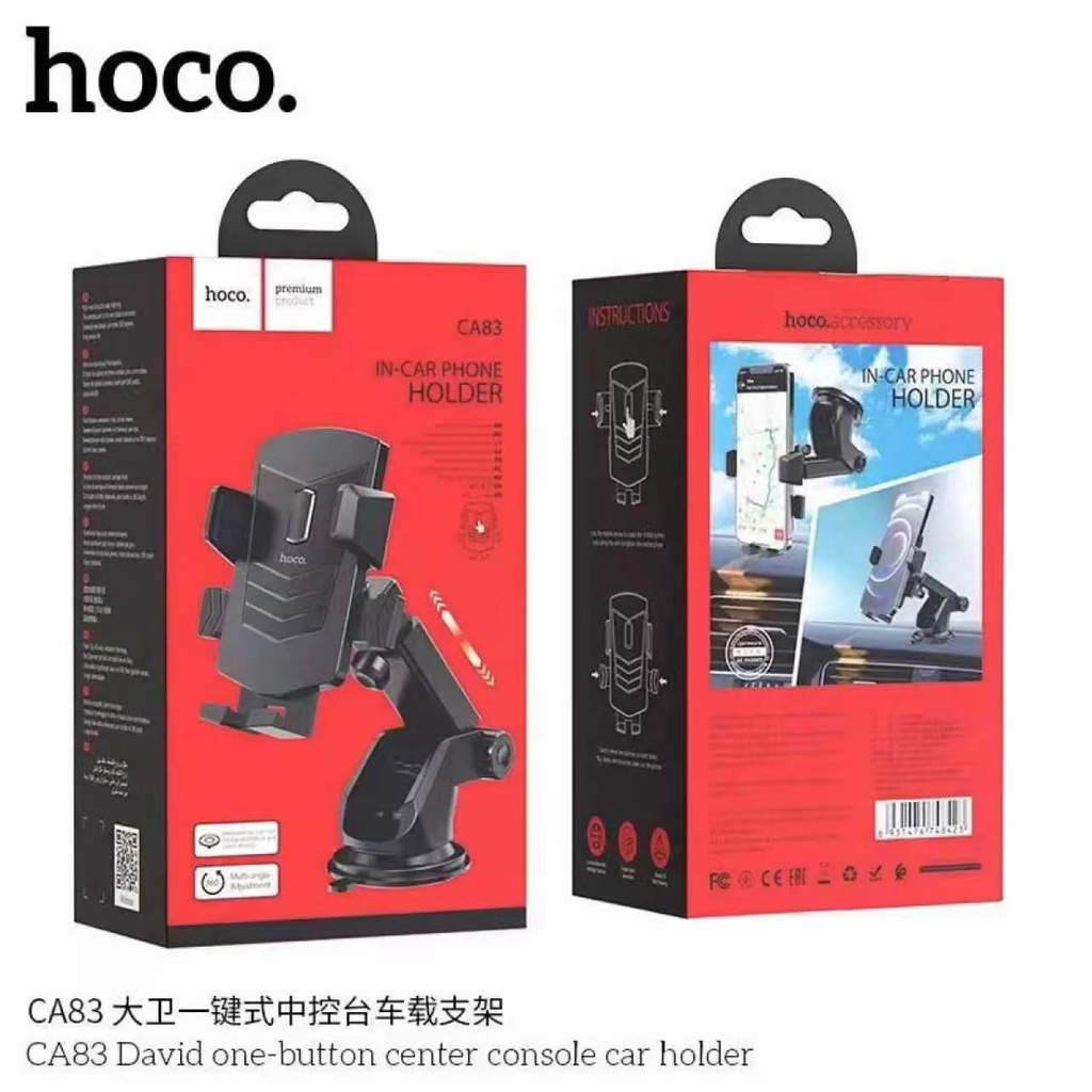 Hoco.CA83 ที่วาง โทรศัพท์ ในรถยนต์ แบบหนีบ แท้100% | Shopee Thailand