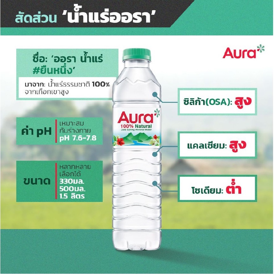 aura-ออรา-น้ำแร่ธรรมชาติ-100-0-33-ลิตร-x15-ขวด-10-แพ็ก