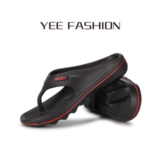 YEE Fashion Yee Fashion  รองเท้าแตะชาย เท่ๆ  ชาย แตะ แตะยางนิ่มแบบสวมรัดส้น หัวโต กลางแจ้ง รองเท้าชายหาด fashion Beautiful Unique ins FS720678 37Z230910