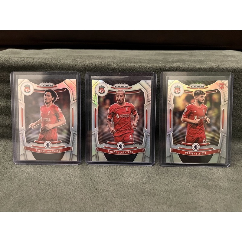 การ์ดบอลทีมลิเวอร์พูล (Liverpool) รุ่น Panini Prizm Silver ปี 21-22
