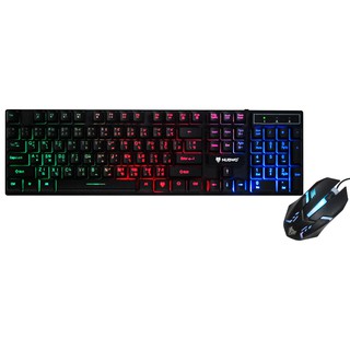 ร้านแนะนำคีบอร์ดมีไฟ เมาส์มีไฟ NUBWO Savitar NKM 623 Keyboard Mouse Combo ประกันศูนย์ 1 ปี img 2