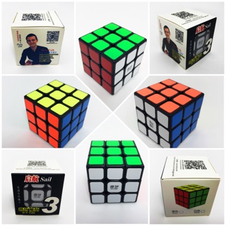 สินค้า 🔥ลด7วัน🔥 รูบิค รูบิก Rubik 3x3 QiYi  ของเล่นลับสมอง Qi Yi Cube  Rubik (Mats Valk)