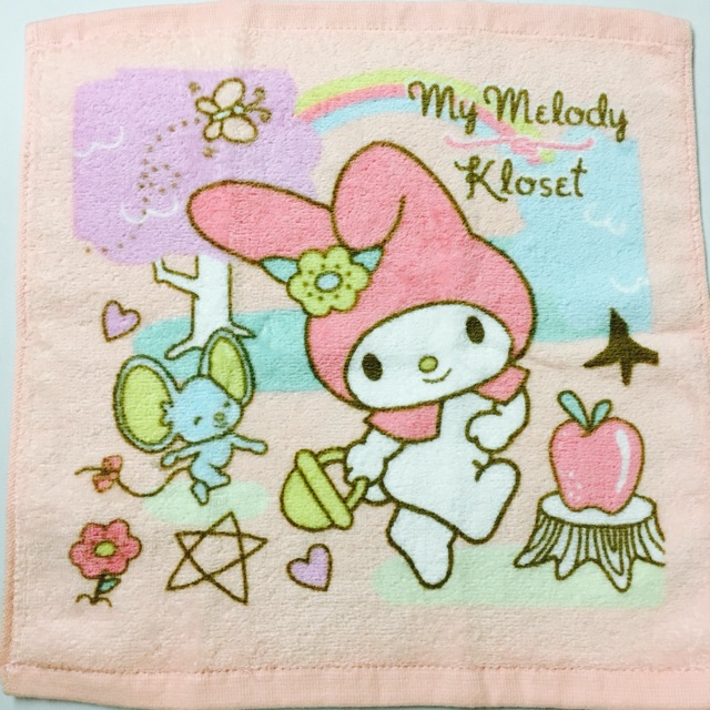 ผ้าเช็ดหน้า-my-melody-x-kloset