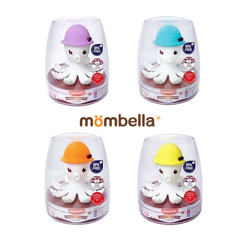 mombella-มัมเบล่า-แบรนด์แท้-ยางกัดปลาหมึก-ยางกัดเด็ก-มัมเบลล่า-doo-the-octopus-ยางกัดเด็ก-แก้คันเหงือก-bpa-free