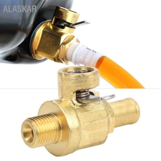 ALASKAR F103N วาล์วระบายน้ำมันเครื่องยนต์ อุปกรณ์เสริมในรถยนต์ พร้อมนิปเปิล M12‑1.25 สำหรับรถยนต์ รถบรรทุกขนาดเล็ก รถตู้